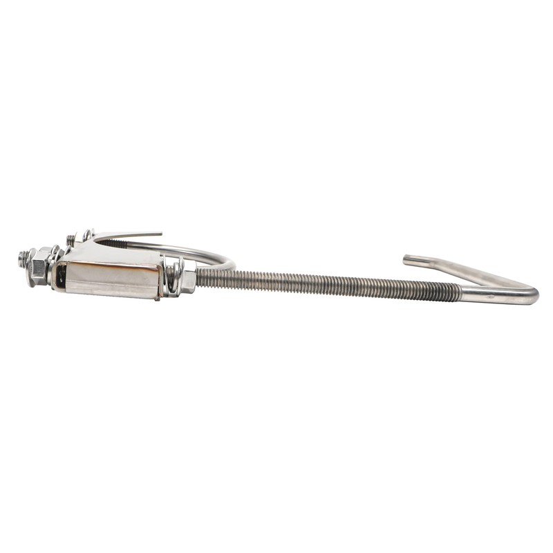2 Pcs 4" Exhaust Clamp with Hanger,Heavy Duty Exhaust Hanger