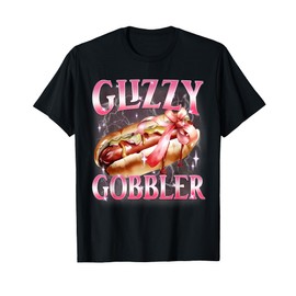 Glizzy Gobbler Funny Wiener Hot Dog Meme Bootleg Graphic Men Women T-Shirt