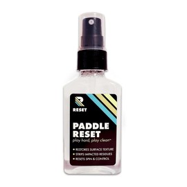 Paddle Reset - Pickleball Paddle Cleaner and Surface Reset - Strips Impacted Residue and Increases Spin and Control, 4 floz, Transparent