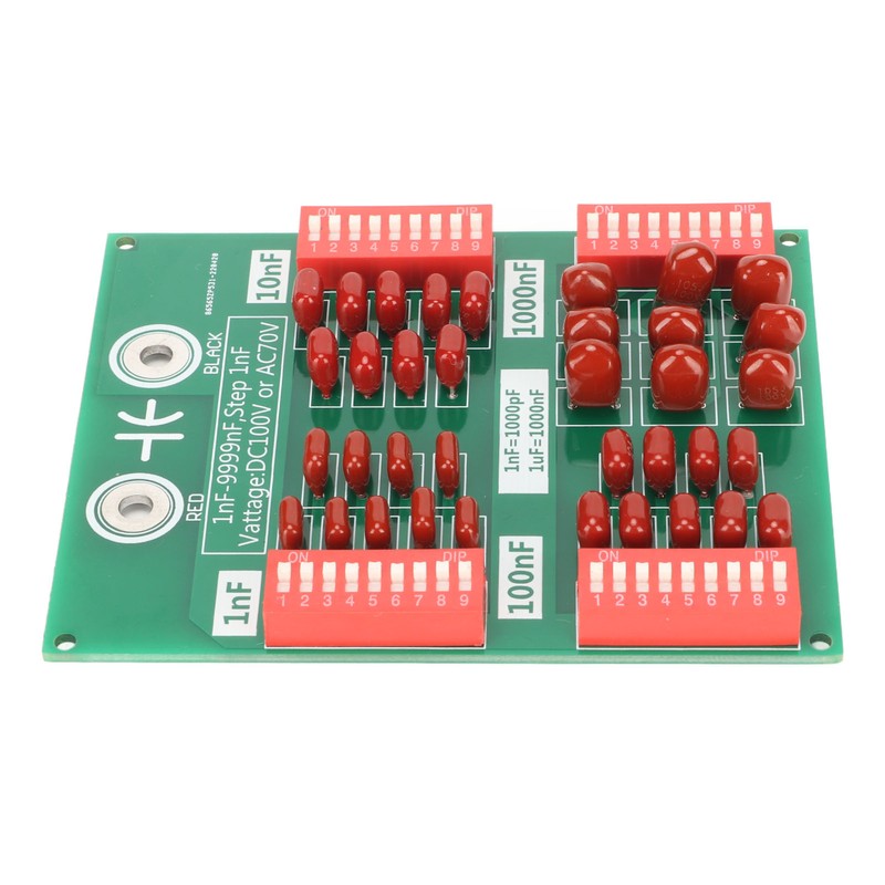 Programmable Capacitor Board 1nF to 9999nF 4 Decimal Number Step