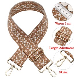 Replacement Purse Strap Shoulder Strap Adjustable Crossbody Wide Strap for Women Crossbody Shoulder Bag