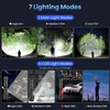 2 Pack Rechargeable LED Flashlights High Lumens, 3000LM Super Bright