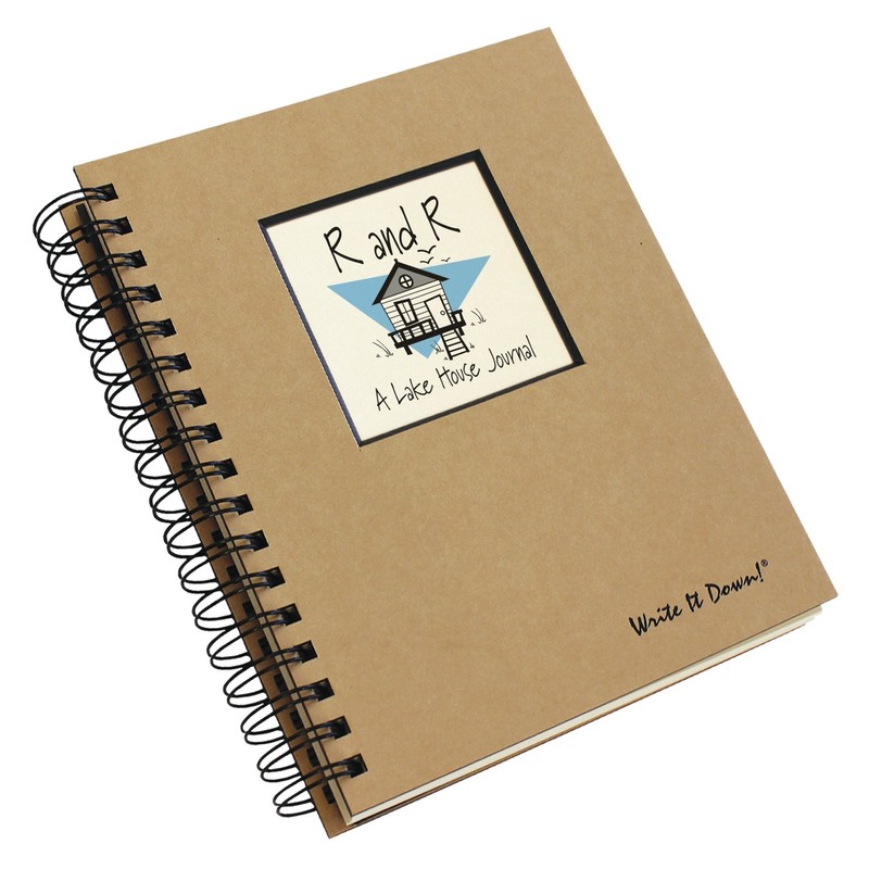 Write it Down series by Journals Unlimited, Guided Journal, R