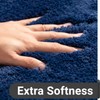 EXDE Bathroom Rugs Mat, Soft Plush Shaggy Microfiber Bath Rug,
