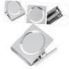 jojofuny 6Pcs Magnetic Clips for Refrigerator Strong Metal Memo Clips