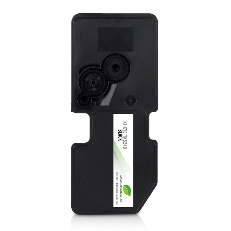 Kineco Toner Replaces TK5240 Black for Kyocera Ecosys M5526cdw P5026cdn