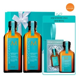 Moroccan Oil  Shinsegae Department Store Moroccan Oil Treatment 100ml (including pump) Duo Set (Free) Oil 25ml / 신세계백화점모로칸오일 트리트먼트100ml(펌핑기포함)듀오 세트(증정)오일25ml