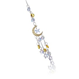 Poemtian Sun Catcher Crystal Suncatcher Colorful Crystals Pendant Sun Catcher for Window Home Garden Decoration