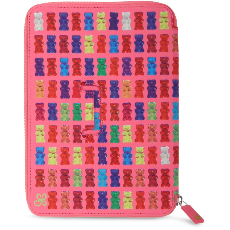 PUNCHCASE By Leslie Hsu Ace Zip Around Standing Case, Pink