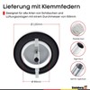 Steinberg14 White Diameter 100 mm Exhaust Air Disc Valve with