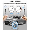 K23 Brilliant Silver Metallic Touch Up Paint Compatible with Nissan
