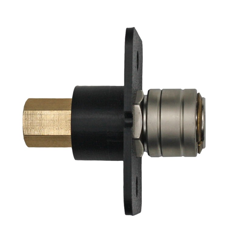 Flush Mount Air Fitting Straight 1/4'' BSP Female compressor tyre