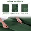 Homilay Full Size Bed Sheet Set - 4 Piece Soft