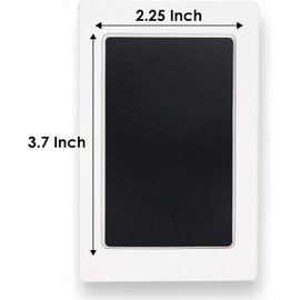 STR- Clean Touch Ink Pad for Baby Handprints and Footprints – Inkless Infant Hand & Foot Stamp – Safe for Babies, Doesn’t Touch Skin – Perfect Family Memory or Gift – Black Print Kit by