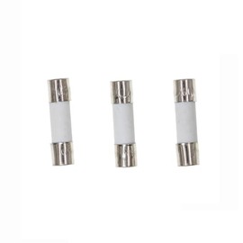 HUABAN 25 Pieces 6.3A 6.3 Amp 5 * 20mm 250V Fast Blow Ceramic Fuse
