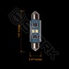 2x 2W Kit 120 lm - LED Bulbs - Crown