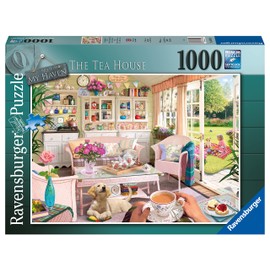 Ravensburger My Haven No.9 The Tea House 1000 Piece Jigsaw Puzzle for Adults & Kids Age 12 Years Up