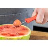 KitchenCraft Melon Baller Fruit Scoop, Soft Grip Easy to Clean