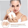 BIUDECO Makeup Powder 10pcs Fluffy Plush Sponges Cosmetics Perfect for