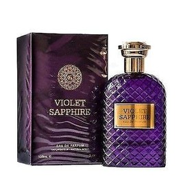 Fragrance World Violet Sapphire for Unisex Eau de Parfum Spray 3.4 oz