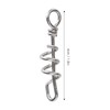 5 Pcs Bird Parrots Foot Ring Buckle Stainless Steel Foot