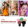 Beavorty Cosmetic Sponge Puff Set Pcs Mushroom Shape Makeup Supplies