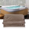 Hot Tub Cover, Square Hot Tub Cover Protector with Elastic