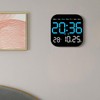 LED Digital Clock, Wall Clock, Silent, Wall Clock, Alarm Clock,