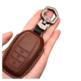 Toyota New Harrier 80 Series Key Case, Key Holder, Key Cover, Genuine Leather, Land Cruiser, 200 Series, 300 Series, Hilux GUN125, Mirai, Yaris, MARK X 250G, S, Prius, 60 Series, 65 Series, New Crown,