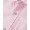Gymboree,and Toddler Long Sleeve Button Up Shirts,Simple Pink,18-24 Months