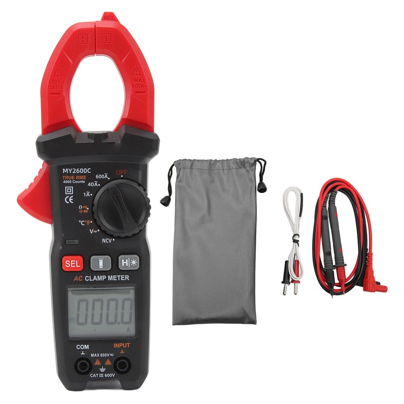 Digital Clamp Meter Multifunctional AC DC Voltmeter Smart Auto NCV