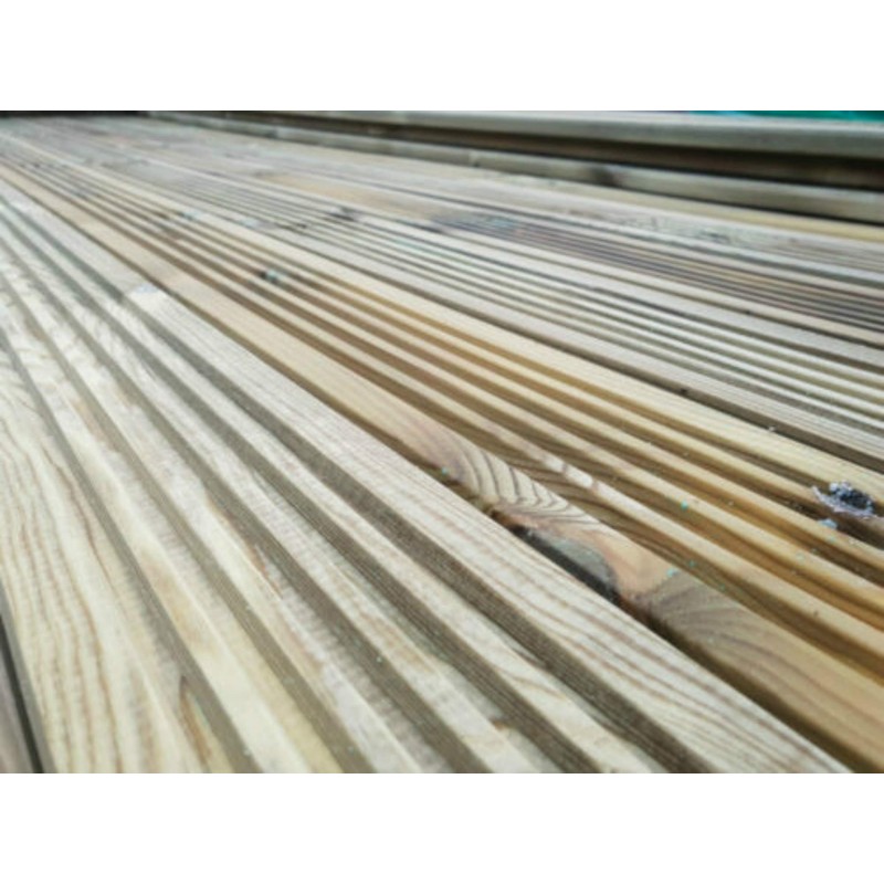 Pressure Treated Decking Board 100mm x 22mm (95mm x 19mm)