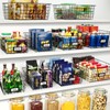 8 Set, Extra Large Wire Baskets for Organizing with Lables,