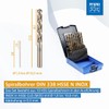 PFERD Twist Drill Bit Set INOX, 19 Pieces, Diameter 1–10