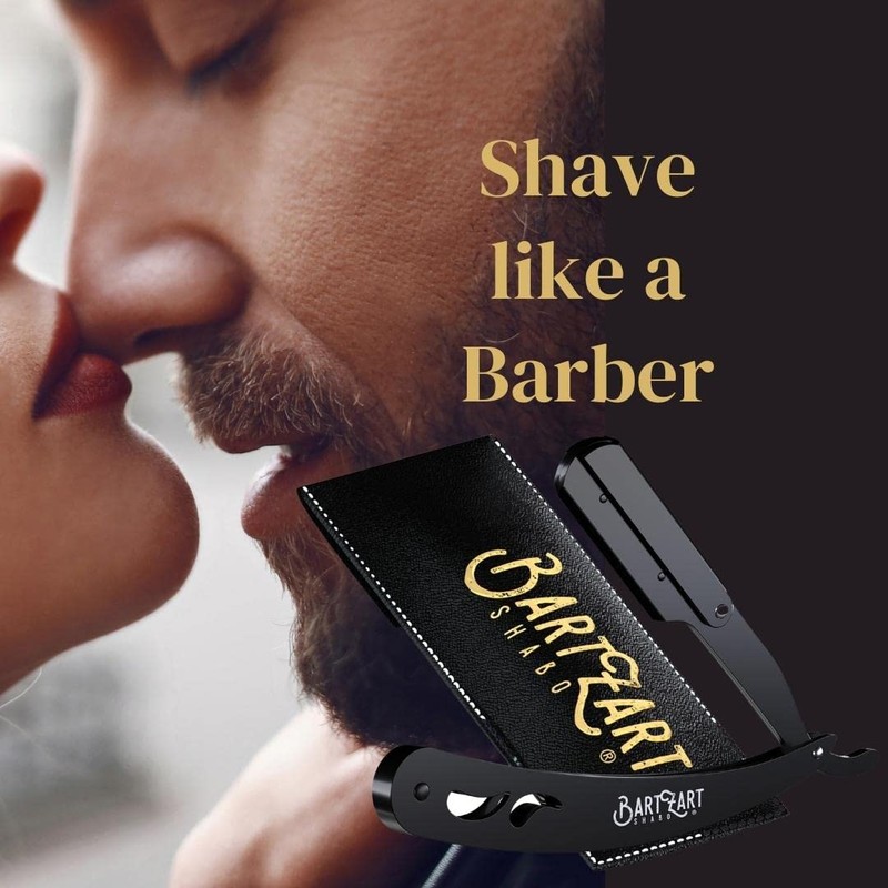 BartZart Razor with Interchangeable Blade, Perfect Shave Even Without Beard