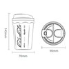 400ml Flame Humidifier Cordless ABS No Button Design Coke Cup
