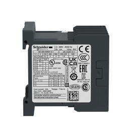 Schneider Electric, TeSys K contactor - 3P - AC-3 <= 440 V 9 A - 1 NO aux. - 24 V DC coil, LP4K0910BW3