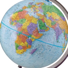 Replogle Globes Traveler Globe, 12-Inch, Blue