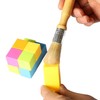 Coobey 3 Pack Glue Brush Bookbinding Wooden Glue Brush for
