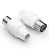 Antenna Plug Set Coaxial Plug & Coaxial Female / Female