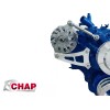 Chap Performance Ford Alternator Bracket High Mount using Mechanical Water