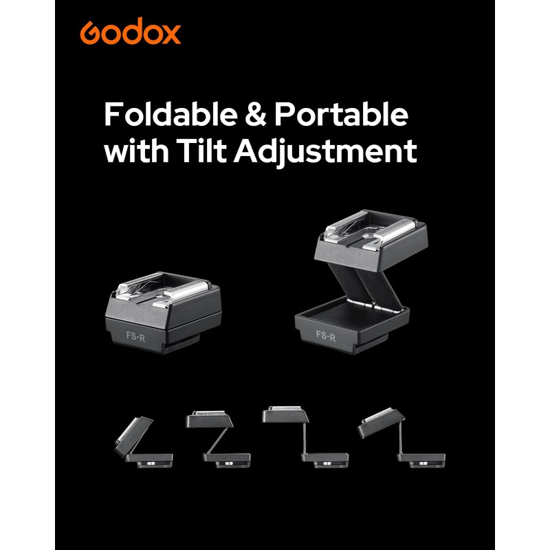 Godox FS-R Hot Shoe Riser, Godox FS R Manual Flash