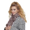 Lina & Lily Elastic Ruffle Faux Fur Women's Winter Pull-through