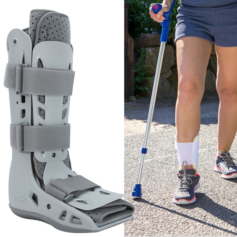 Walker Brace Achilles Boot Breathable Short Broken Toe Fracture Foot