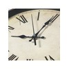 Vintage Wall Clock, 30 cm Roman Numeral Design, Antique Black