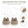 Ipetboom Fish Tank Decorations DIY Co2 Bottle Cap Aquarium Air