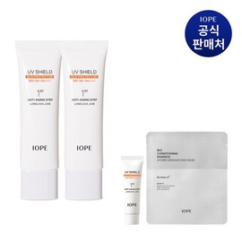 IOPE 아이오페 UV쉴드 선 프로텍터 50ml 2개 IOPE UV Shield Sun Protector 50ml 2pcs