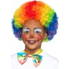 Smiffys Parrucca da pagliaccio, Multicolore, Bambini Halloween