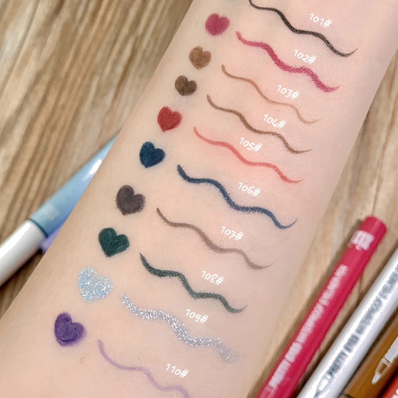 XIXI Multicolor Eyeliner Liquid Waterproof 1.2ml (110 Manta Purple)