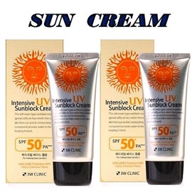 Corans Intensive UV Sunblock Sunscreen 70ml x2. UV protection/makeup base. Customer gift included.
